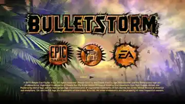 Bulletstorm (USA) (v1.03) (Disc) (Update) screen shot title